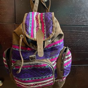 Boho mini backpack #boho #backpack